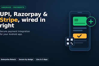 integrate upi razorpay or stripe payments into your android app