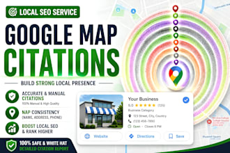 build google map citations for local business SEO