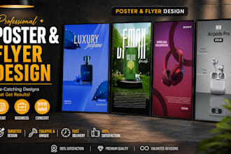 design eye catching poster in 24 hours