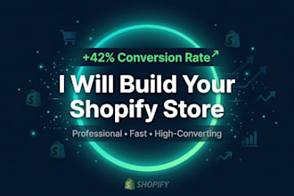 create a professional shopify store for your business