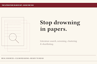 find relevant research papers for your literature review