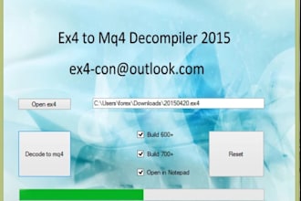decompile ea, decompile, recompile, forex ea, crack ea , source code