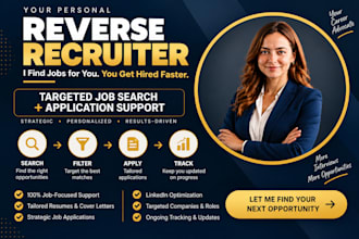 search for relevant jobs and help you apply as a reverse recruiter job applicant