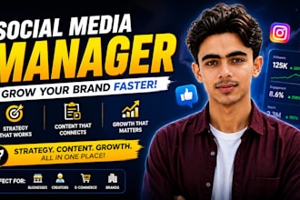 manage social media accounts like creator brands business