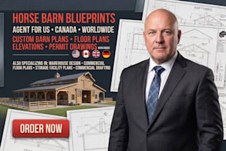 be your agent for US canada and other countries horse barn blueprints