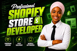 setup shopify store, shopify dropshipping website and shopify them customization
