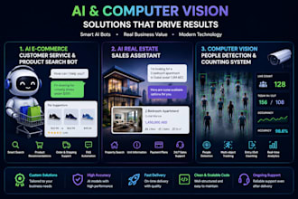 do data analysis, machine learning, and ai projects using python