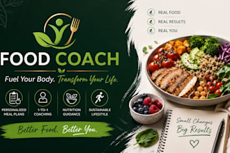 be your food coach for healthy eating and meal planning