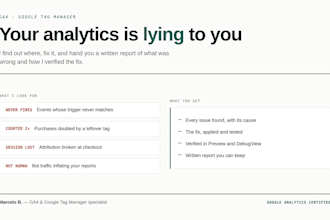 audit and fix your ga4 and google tag manager tracking