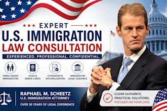 review your US immigration case and provide legal guidance