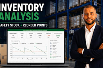 analyze inventory and optimize safety stock and reorder points