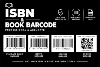 design book barcodes and help you with isbn