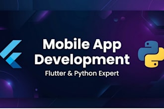 develop python scripts and flutter apps