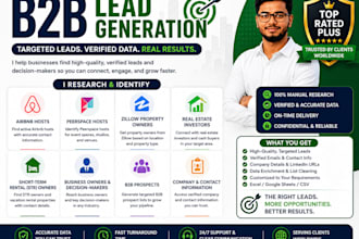 find airbnb, zillow, peerspace, vrbo and str leads