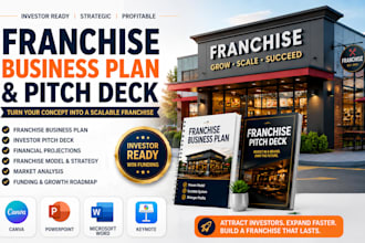 create franchise business plan franchise pitchdeck joint venture corporate deck