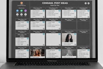 write a viral instagram bio and 30 day content strategy