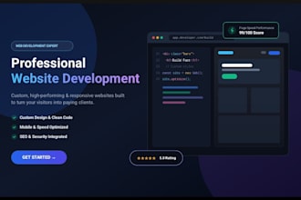 make website for your needs and full satisfaction
