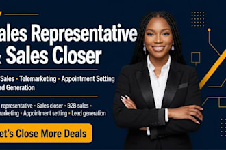 sales closer sales representative cold calling salesperson sdr lead generation