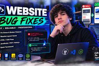 fix bugs and errors on your website