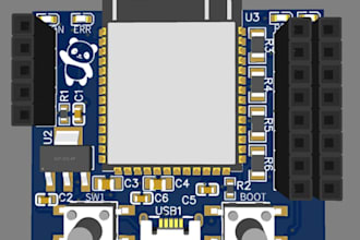 design usb c esp32 pcb for iot devices with schematics, pcb layout and gerbers