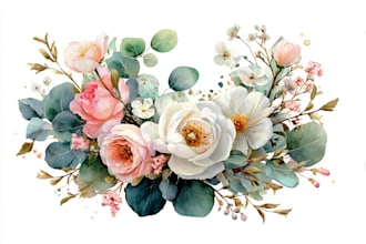 create exquisite botanical artwork with elegant natural