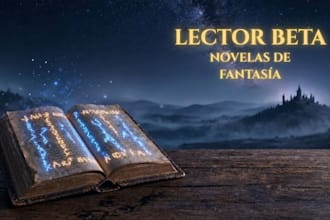 leeré tu novela de fantasía en español como lector beta