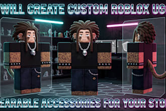 create custom roblox ugc wearable accessories for your store