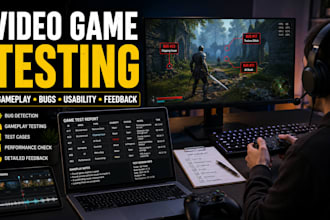 do video game testing indie gameplay feedback usability testing game tester
