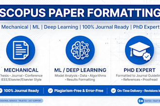 format  and edit your mechanical with machine learning deep learning papers