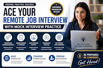 prepare you for remote job interviews with mock interview practice