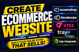 design nuvemshop tiendanube vtex tray commerce loja integrada ecommerce store