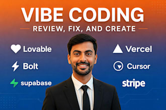 your vibe coder for any concept, website, web app, or ai saas product