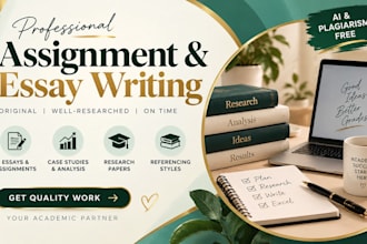 provide expert academic writer services