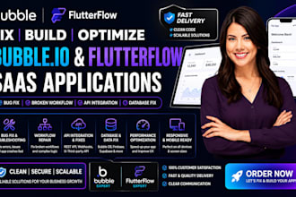 build bubble io saas flutterflow bug fix broken workflow API database error fix