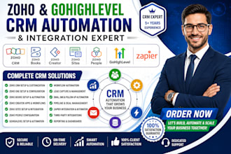 zoho crm zoho one books, creator gohighlevel zoho site people zapier integration