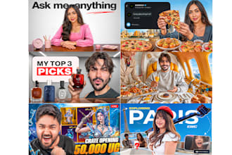 make high CTR thumbnails for you