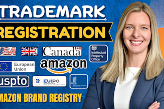 search, register your brand trademark, uspto, ukipo, wipo, amazon brand registry