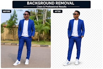 professionally remove background from images