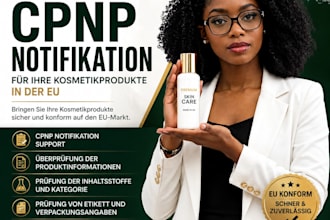 handle cpnp notification for your eu cosmetic products
