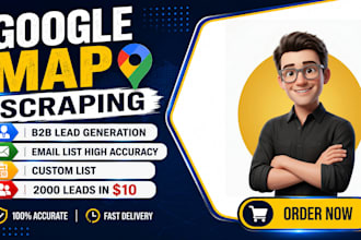 do b2b lead generation, web scraping and email list building