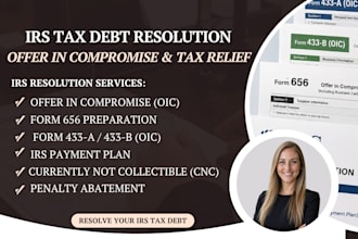 resolve irs tax debt and prepare your offer in compromise
