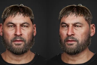create realistic 3d hair xgen groom metahuman hair and unreal engine character