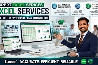 clean, format, merge, split excel data