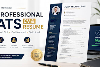 create professional ats friendly CV and resume