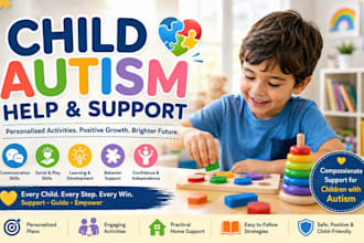 provide personalized autism support activities and learning help for kids