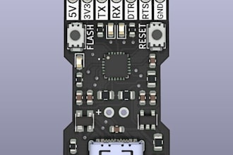 design usb esp32 pcb with pcb layout, schematic design, iot hardware and gerbers