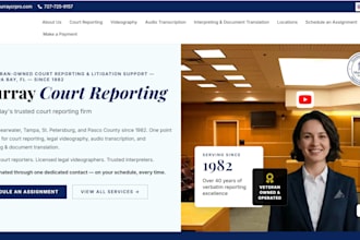 design a professional law firm lawyer attorney website in wordpress