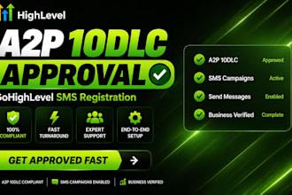 ghl a2p gohighlevel virtual assistant ghl website funnel gohighlevel a2p 10dlc