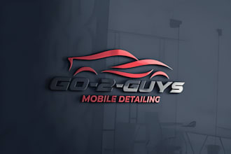 design  modern automotive, battery, auto repair, car detailing and vehicle logo