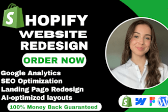 modernize and redesign your shopify store